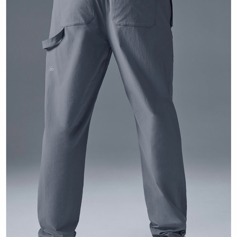 Alo Co-Op Carpenter Track Pant - Steel Grey